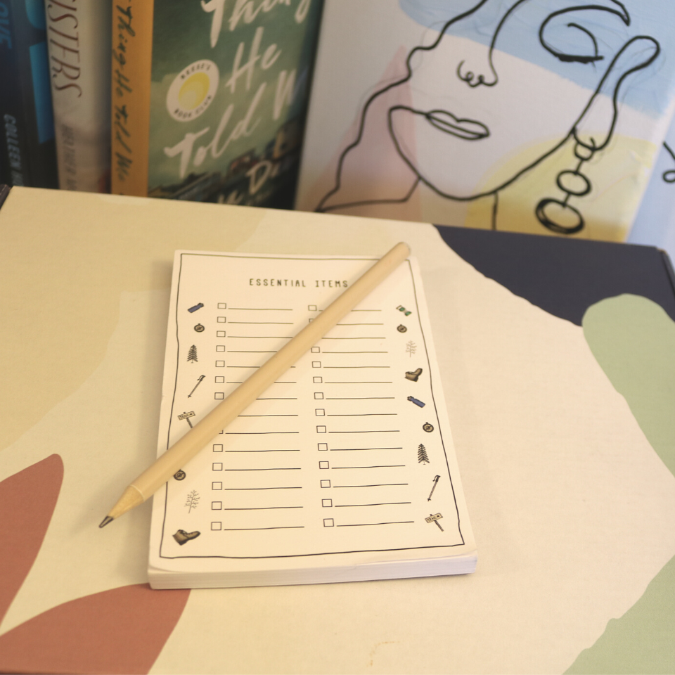 Sherpa Ant Essential Items Notepad