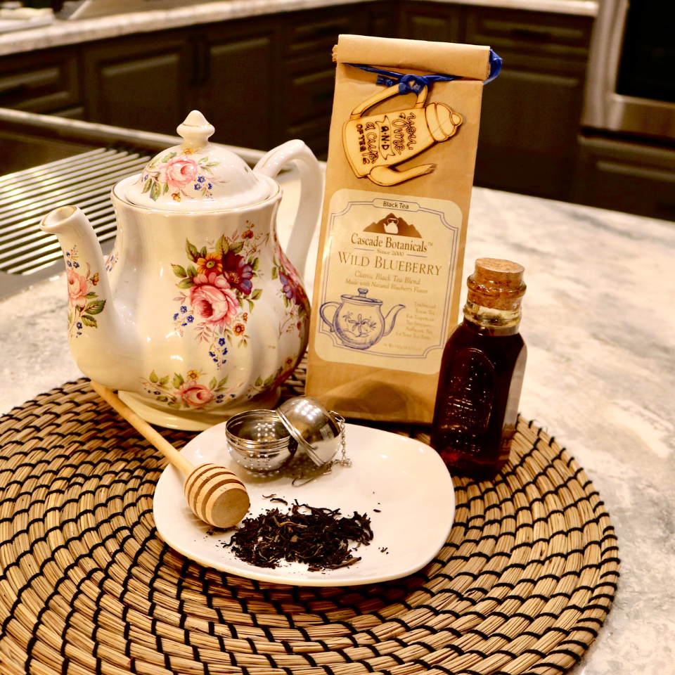 Wild Blueberry Black Loose Tea