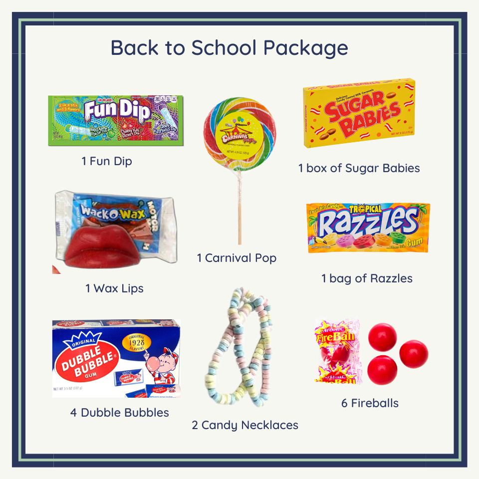 Back to School Care Package