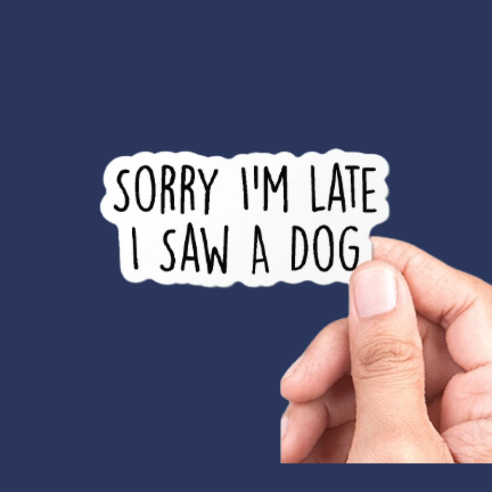 Funny Dog Sticker