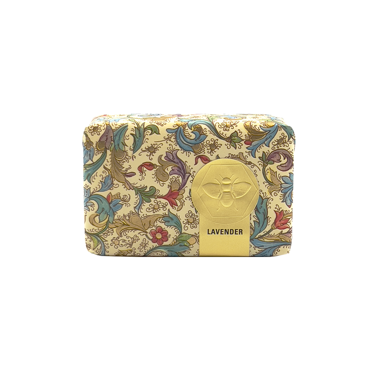 Honey House Naturals, Florentine Paper Wrapped Soap, Lavender Scent