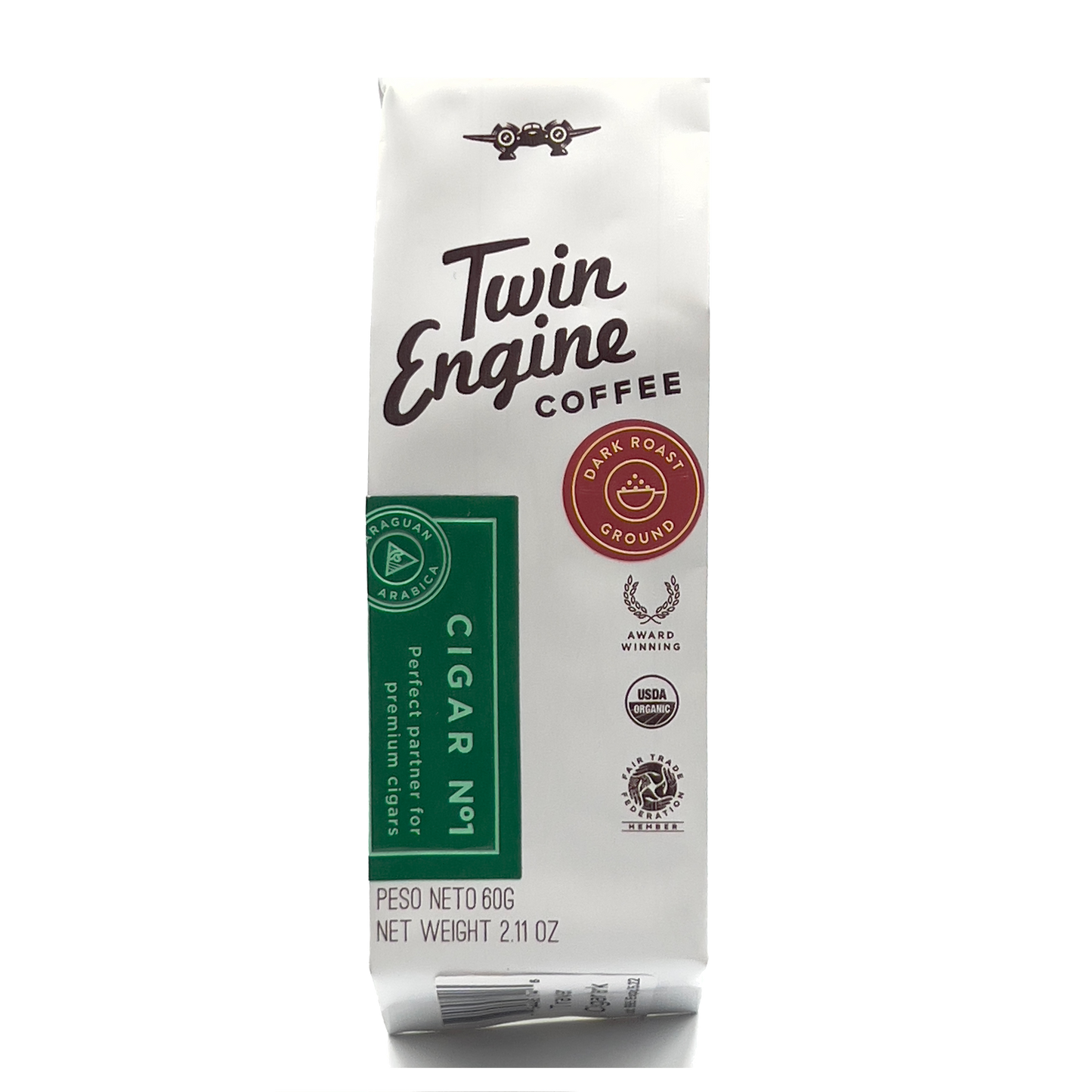 Twin Engine Cigar No. 1 (Dark) Coffee